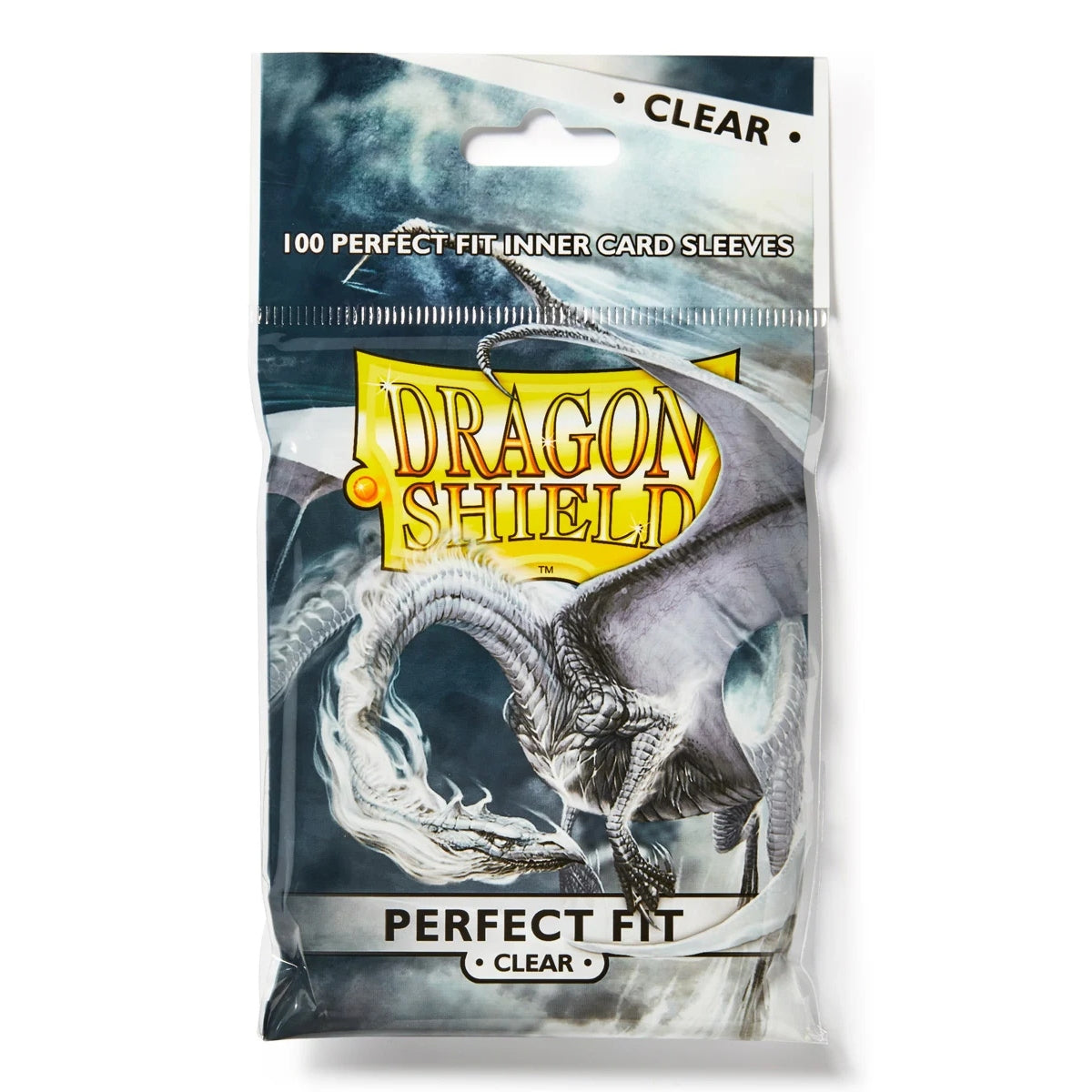 Dragon Shield Standard Perfect Fit Toploading Sleeves Clear (100x)