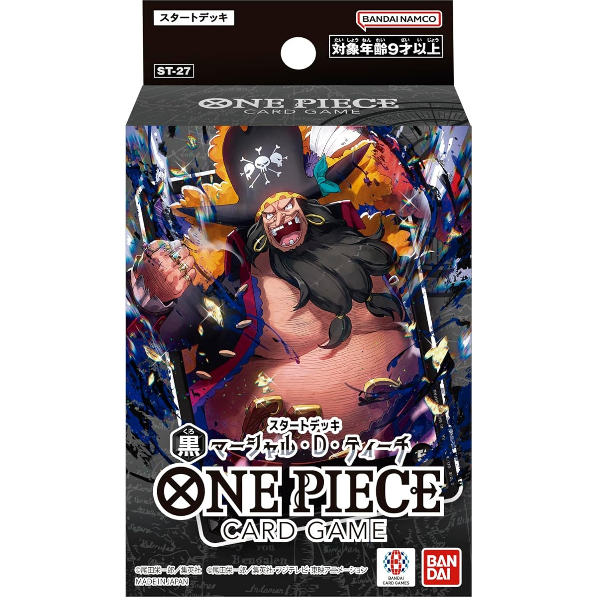 Starter Deck: Black Marshall.D.Teach (Non-English)