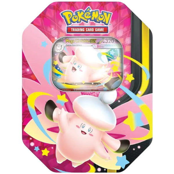 Mega Moonlit Tins: Mega Clefable ex Tin