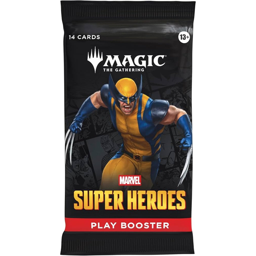 Magic Marvel Super Heroes Play Booster - gesloten boosterpakje met 14 kaarten