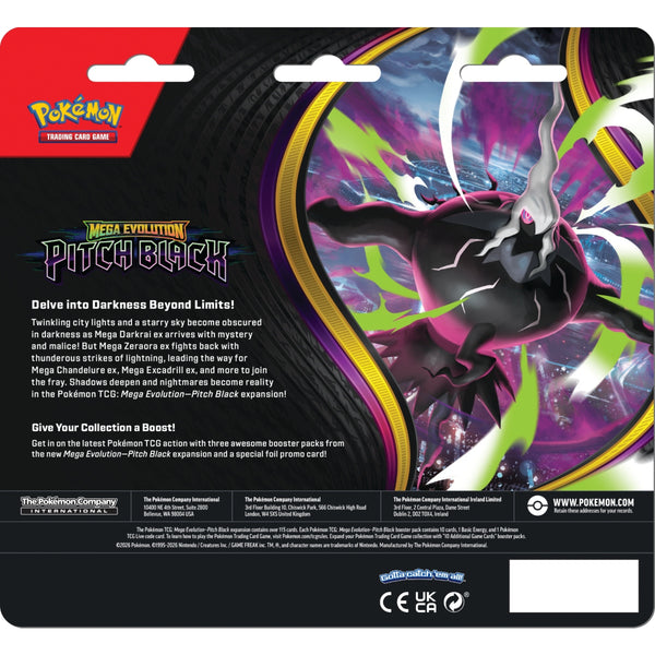 Pitch Black: Binacle 3-Pack Blister
