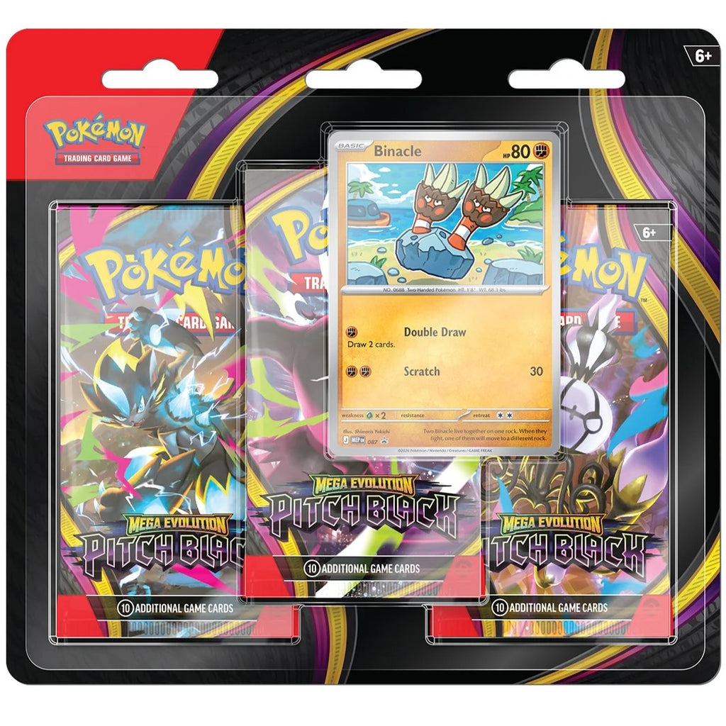 Pitch Black: Binacle 3-Pack Blister