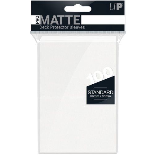 Standard Deck Protector PRO-Matte White (100x)