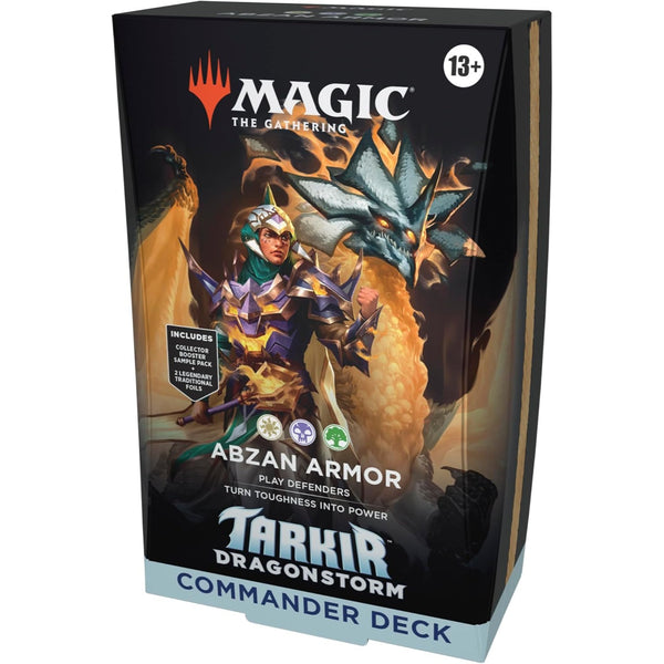 Magic Tarkir: Dragonstorm Commander Deck Abzan Armor - gesloten doos