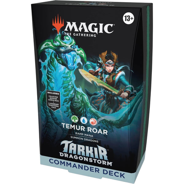 Magic Tarkir: Dragonstorm Commander Deck Temur Roar - gesloten doos