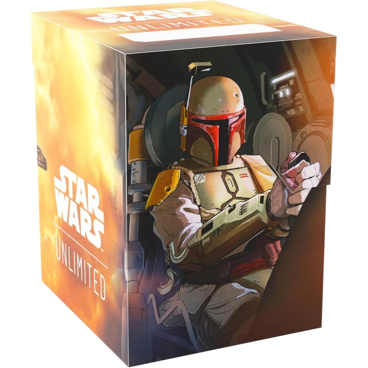 Gamegenic Star Wars Unlimited Soft Crate 60+ met Boba Fett en Fett's Firespray - 4251715417478 | Lichcards Immagine principale del prodotto