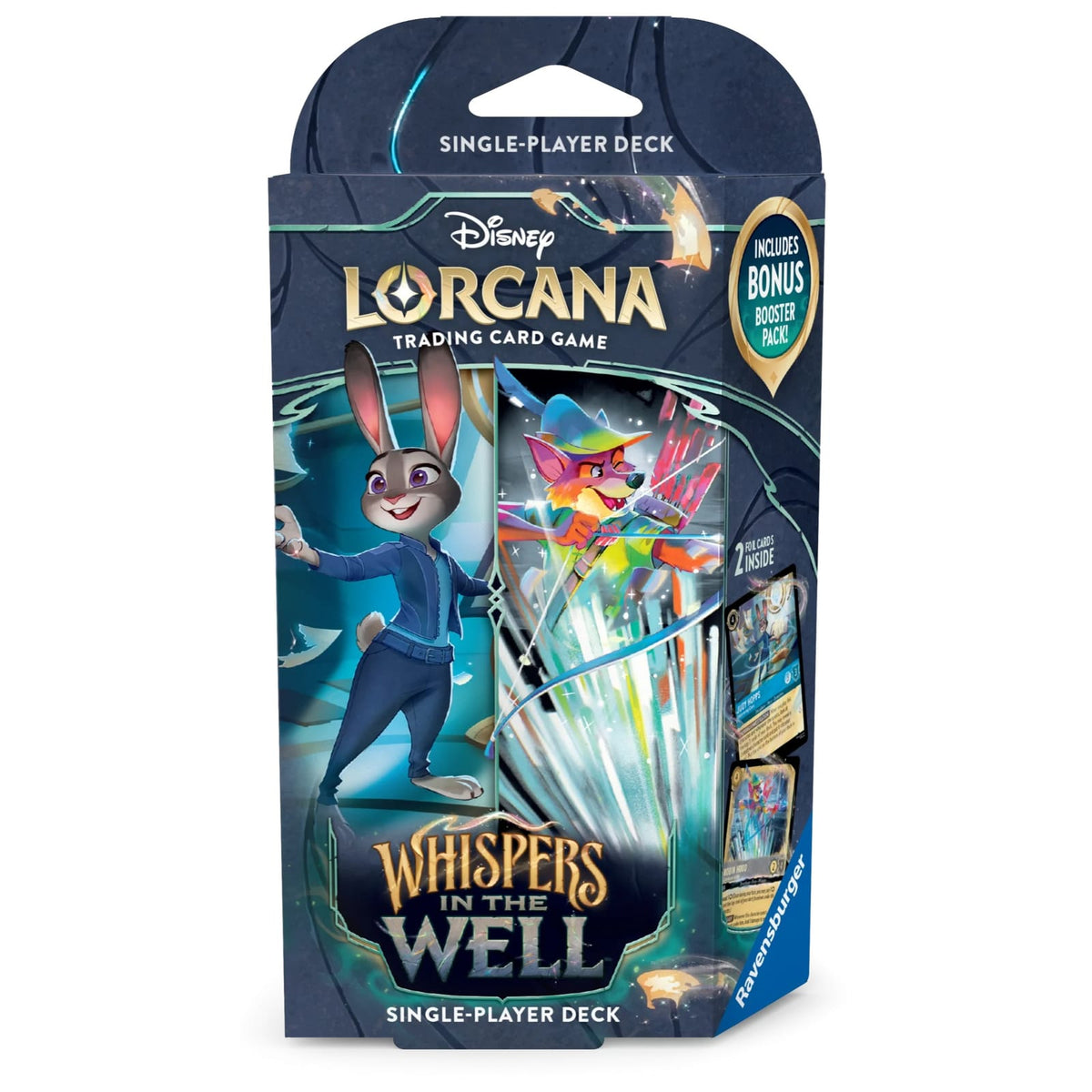Disney Lorcana Starter Deck - Whispers in the Well: Saffier & Staal | Lichcards Hauptbild