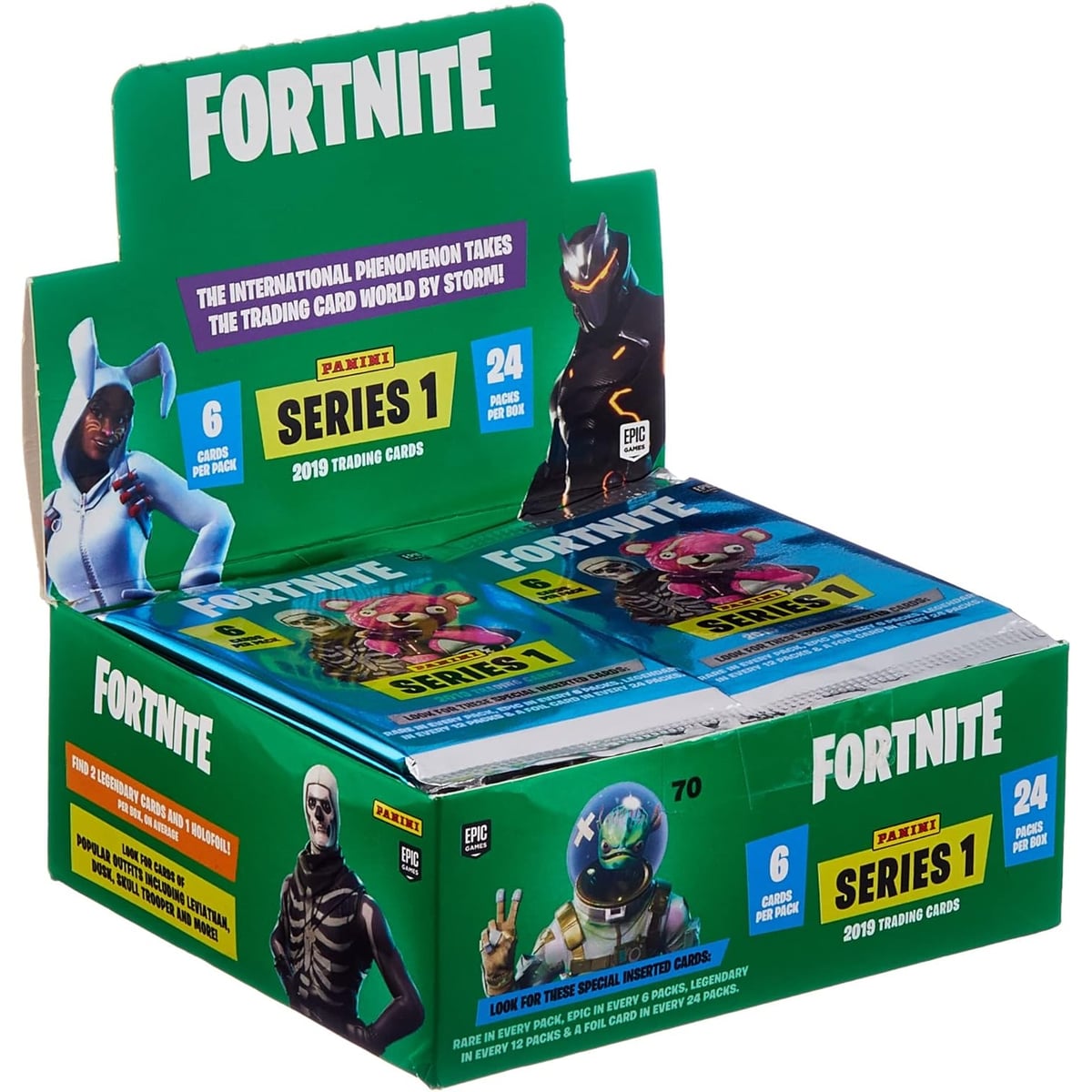 Fortnite Series 1 booster box uit 2019 van Panini | Lichcards Immagine principale del prodotto