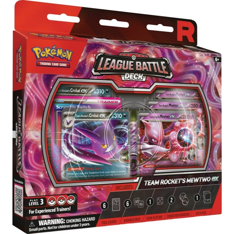 Team Rocket's Mewtwo ex League Battle Deck - Scarlet & Violet Products Imagen principal del producto