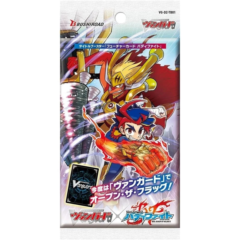 Cardfight Vanguard Title Booster met Future Card Buddyfight, 7 kaarten per pakje Image principale du produit