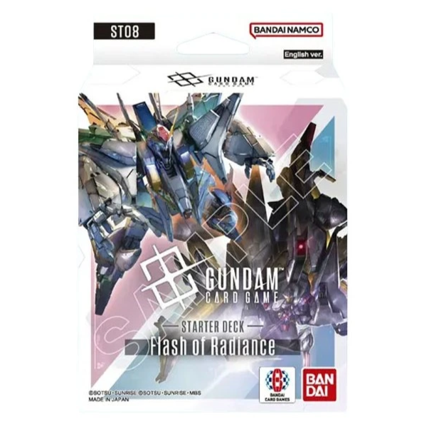 Gundam Official Card Game Start Deck Flash of Radiance ST08 (EN)