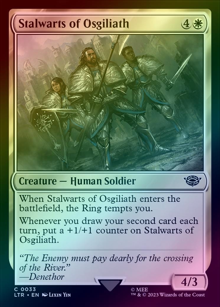 Stalwarts of Osgiliath (Foil) (LTR)