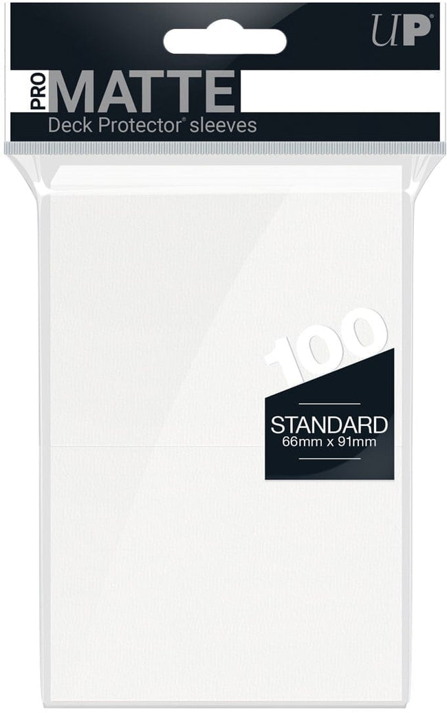 Standard Deck Protector PRO-Matte White 100 stuks 074427845131 Hover Image