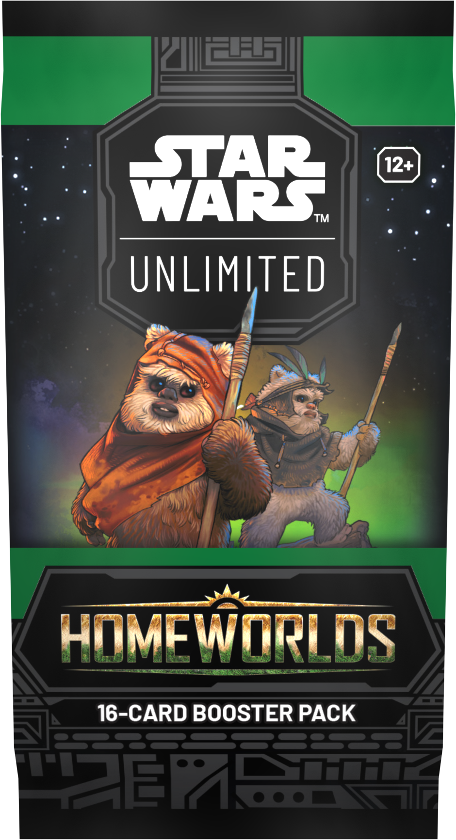 Star Wars Unlimited Homeworlds – één Engels boosterpack, verpakkingsillustratie 1 Hoofdafbeelding