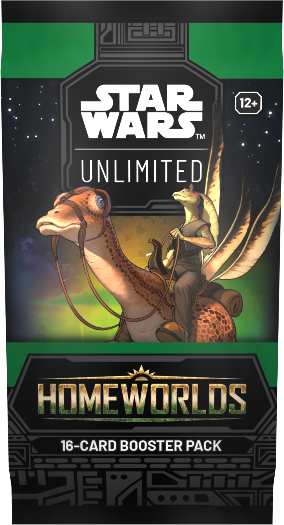 Star Wars Unlimited Homeworlds – één Engels boosterpack, verpakkingsillustratie 3