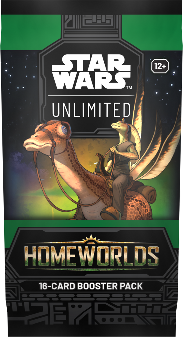 Star Wars Unlimited Homeworlds – één Engels boosterpack, verpakkingsillustratie 3