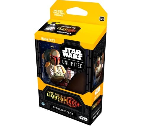 Star Wars Unlimited: Jump to Lightspeed Boba Fett Deck 0841333131333