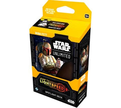 Star Wars Unlimited: Jump to Lightspeed Boba Fett Deck 0841333131333