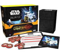 Star Wars Unlimited Jump to Lightspeed prerelease box, inhoud van de doos