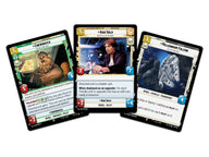 Star Wars Unlimited Jump to Lightspeed Spotlight Deck Han Solo - voorbeeldkaarten uit het deck: Chewbacca, Han Solo en Millennium Falcon
