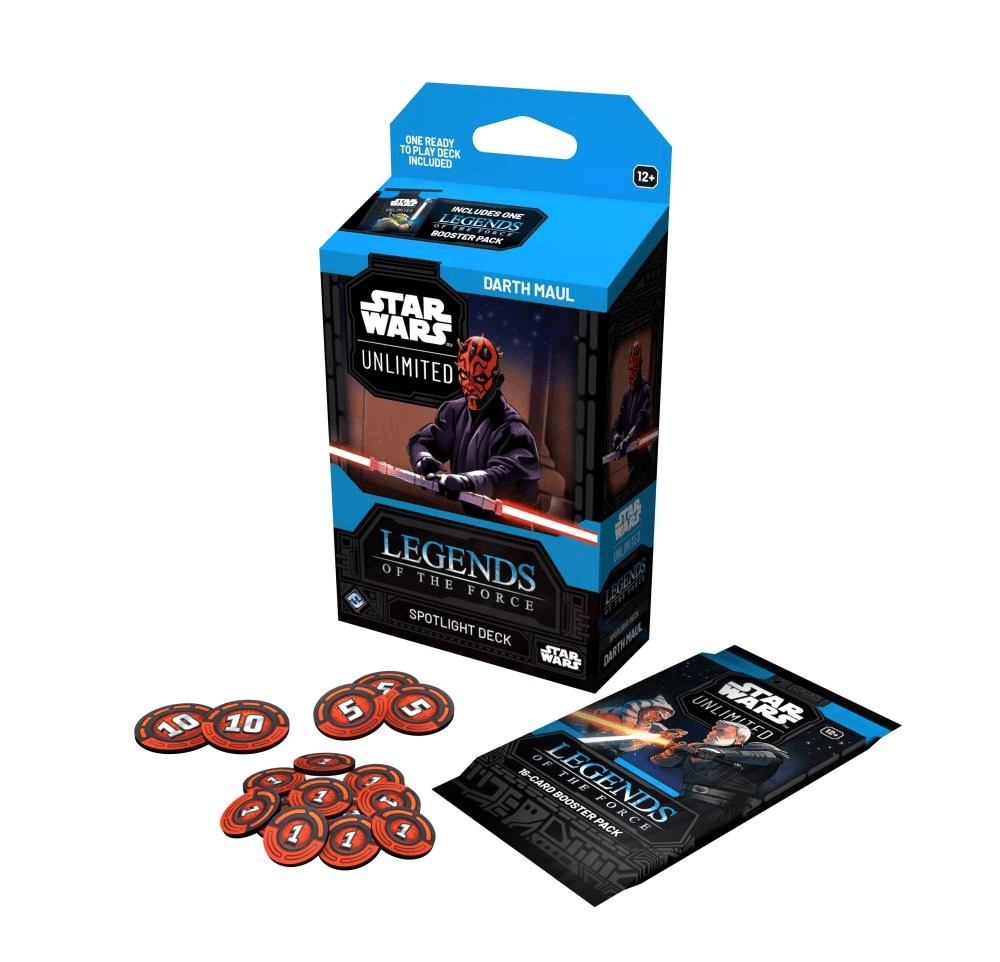Star Wars Unlimited Legends of the Force Deck Maul 841333130008