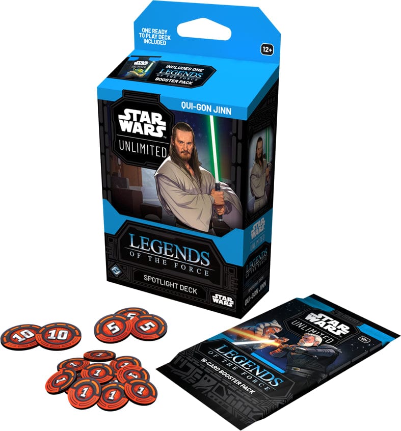 Star Wars Unlimited Legends of the Force Qui-Gon Jinn 0841333131340