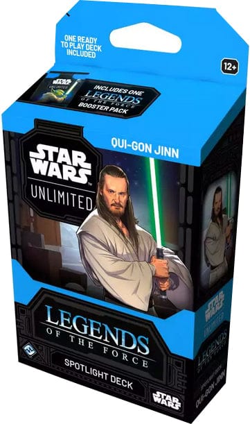 Star Wars Unlimited Legends of the Force Qui-Gon Jinn 0841333131340
