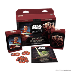 Star Wars: Unlimited - Twilight of the Republic Two-Player Starter Kit 0841333122249