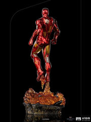 Statue Iron Man (Battle of New York) - Infinity Saga - BDS Art Scale 1/10 - Iron Studios 28 cm 609963129652