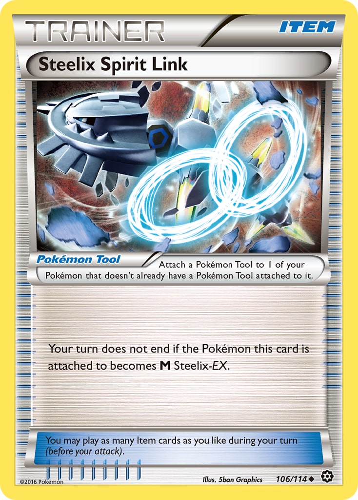Steelix Spirit Link – Steam Siege 106 – Pokémon TCG single card | Lichcards