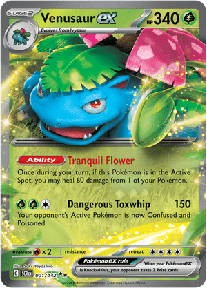 Stellar Crown - 001/142 - Venusaur ex