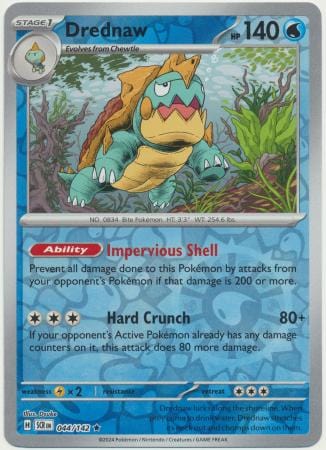 Stellar Crown - 044/142 - Drednaw - Reverse Holo