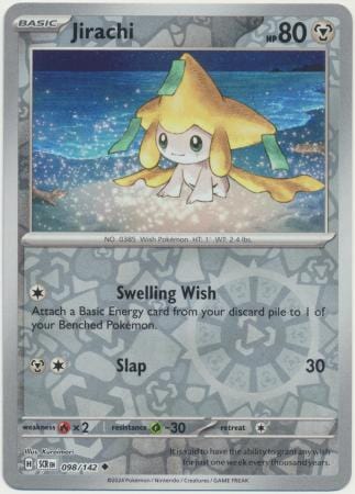 Stellar Crown - 098/142 - Jirachi - Reverse Holo