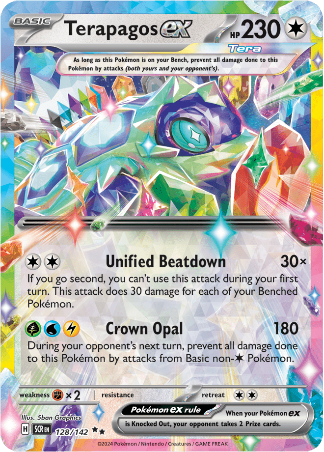 Stellar Crown - 128/142 - Terapagos ex