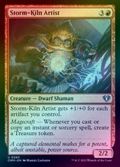 Storm-Kiln Artist (Foil) (CMM)