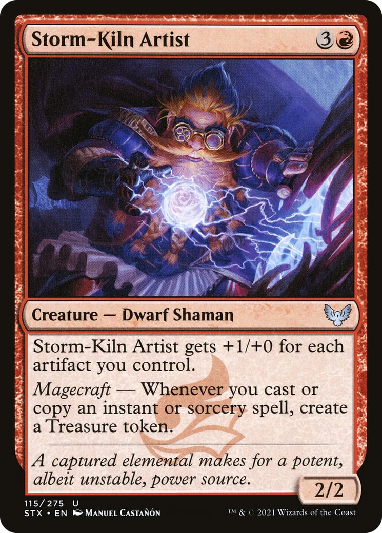 Storm-Kiln Artist – Strixhaven: School of Mages 115 – Magic: The Gathering single card | Lichcards Hauptbild