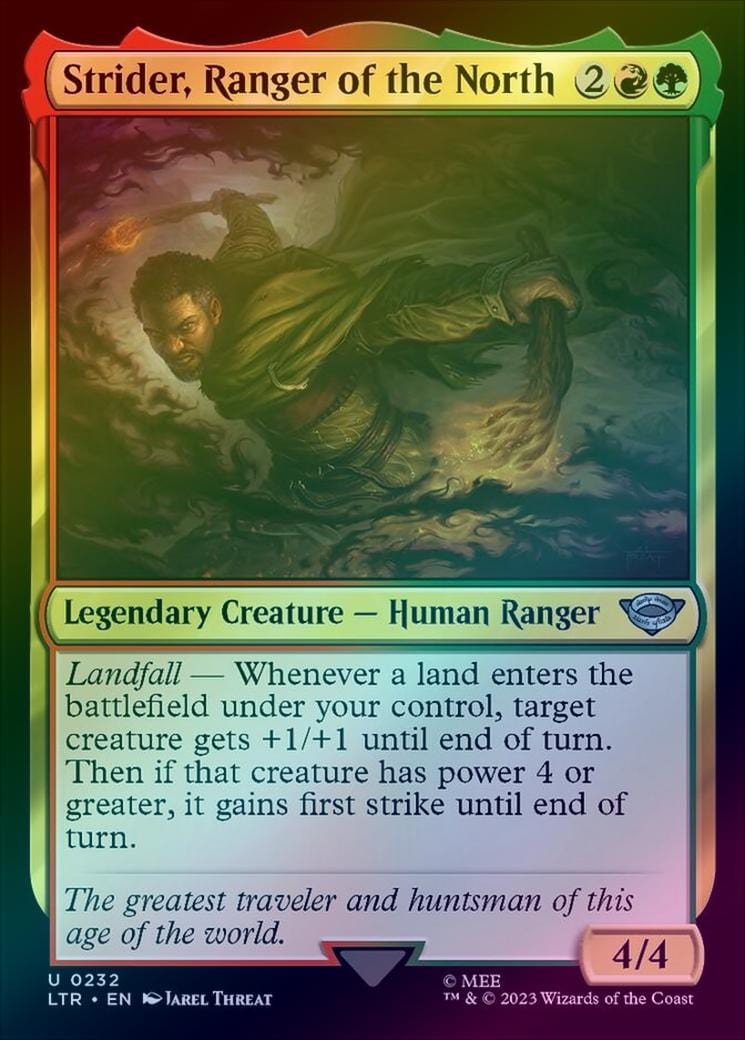 Strider, Ranger of the North (Foil) (LTR)