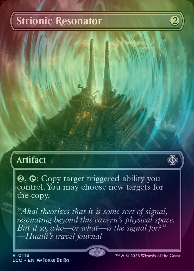 Strionic Resonator - Borderless (Foil) (LCC)