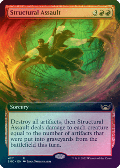 Structural Assault - Extended Art (Foil) (SNC)