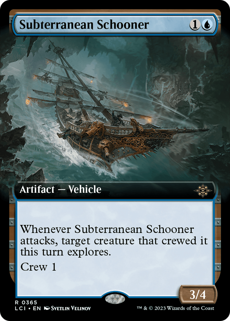 Subterranean Schooner - Extended Art (LCI)