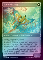 Sunbird Standard // Sunbird Effigy (Foil) (LCI)