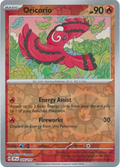 Surging Sparks - 026/191 - Oricorio - Reverse Holo