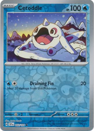 Surging Sparks - 053/191 - Cetoddle - Reverse Holo