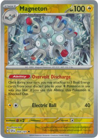 Surging Sparks - 059/191 - Magneton - Reverse Holo