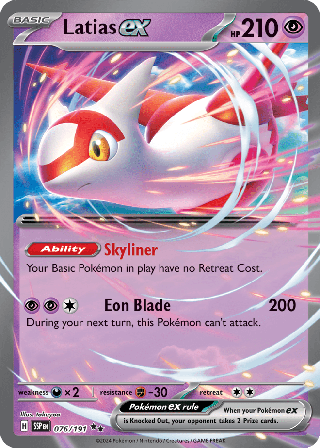 Surging Sparks - 076/191 - Latias ex