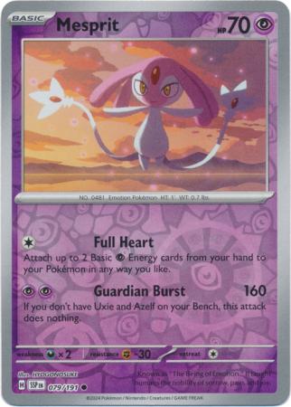 Surging Sparks - 079/191 - Mesprit - Reverse Holo