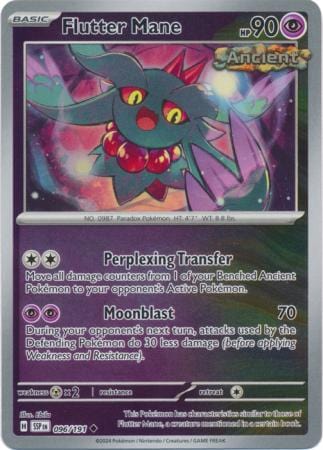 Surging Sparks - 096/191 - Flutter Mane - Reverse Holo