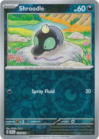 Surging Sparks - 120/191 - Shroodle - Reverse Holo