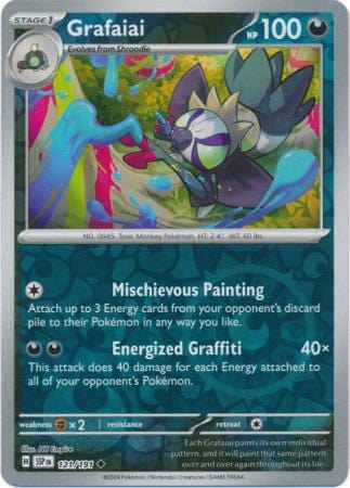 Surging Sparks - 121/191 - Grafaiai - Reverse Holo