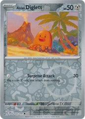 Surging Sparks - 122/191 - Alolan Diglett - Reverse Holo